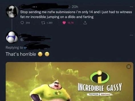 incredible gassy|mr incredible becoming gassy.